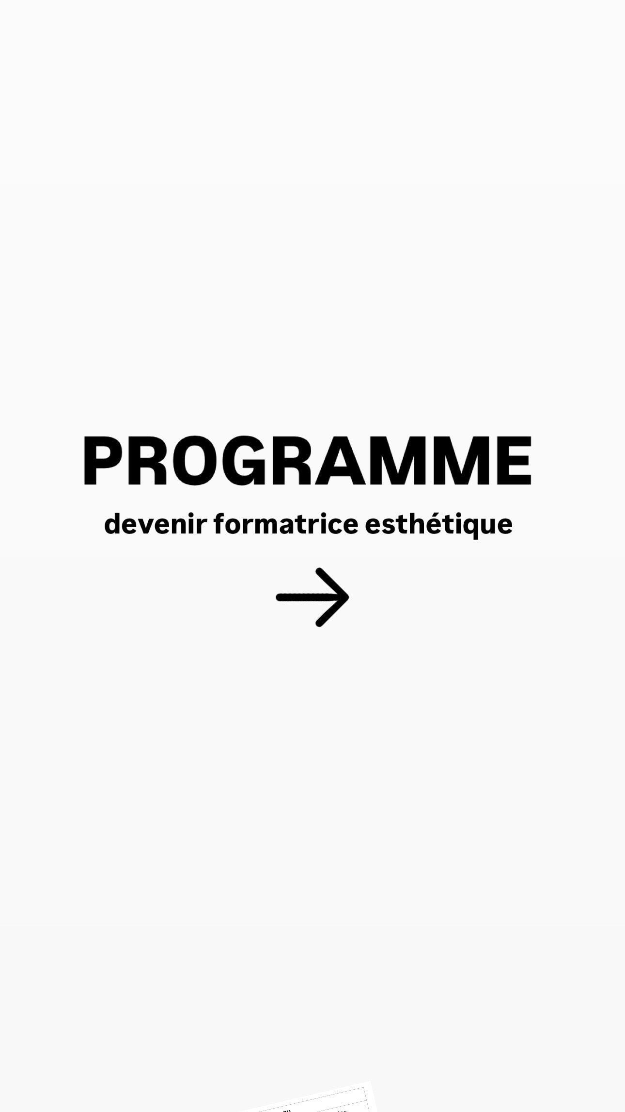 Formation en ligne : Devenir formatrice esthétique + NDA