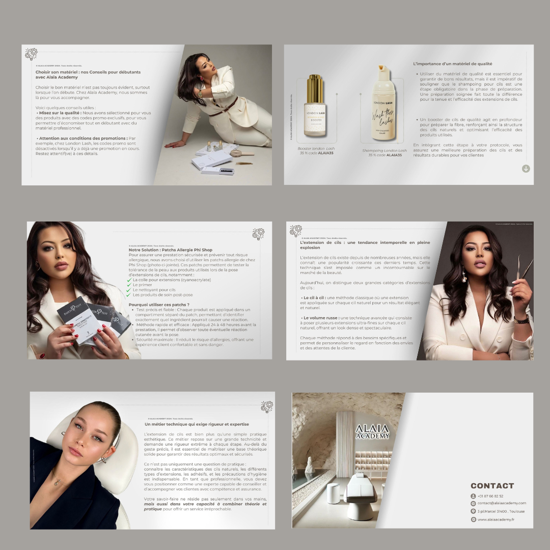 PACK EN LIGNE PREMIUM : CIL CIL | VOLUME RUSSE | LASH LIFT + KIT ( edition limitée )