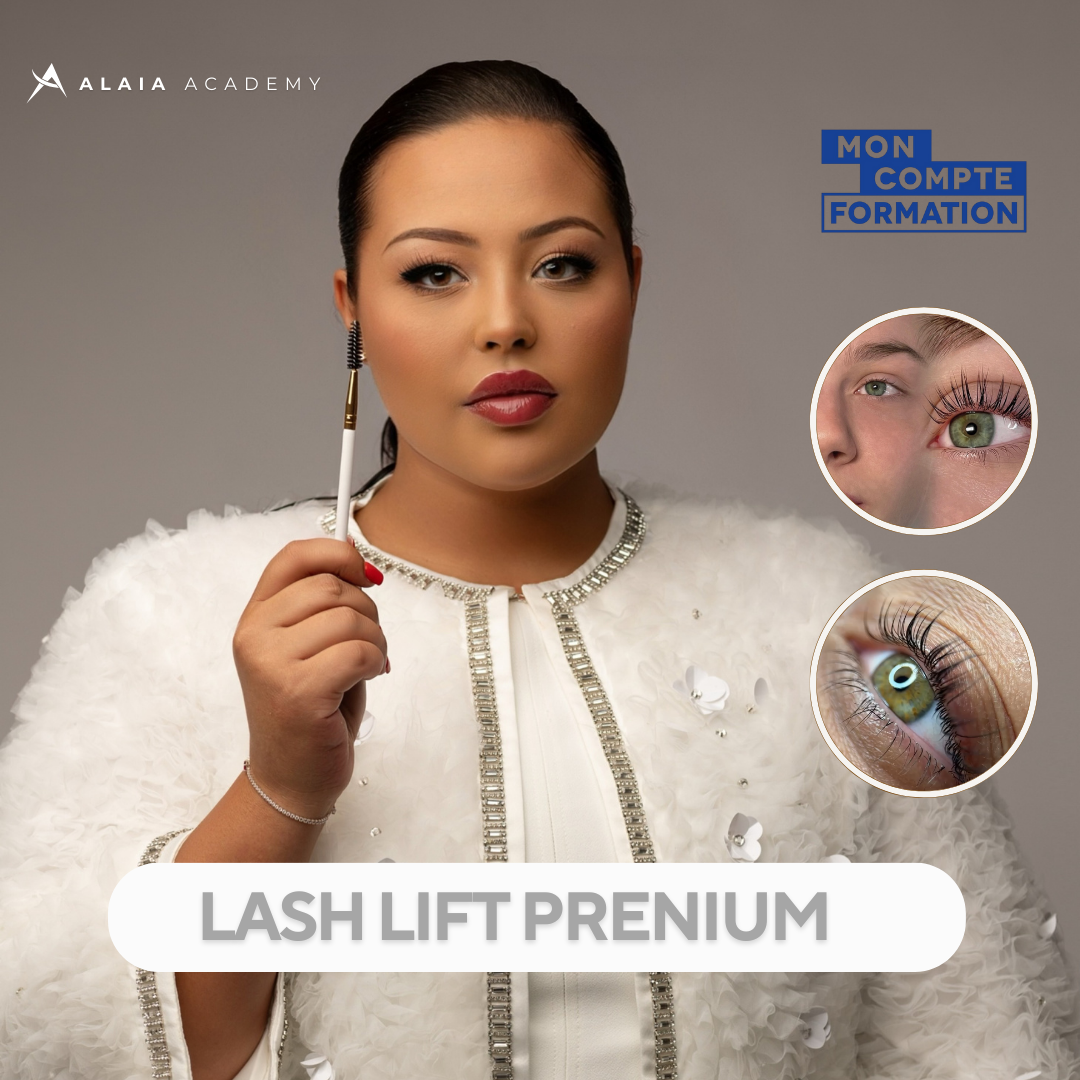 Formation Premium  : Rehaussement de cils en ligne CPF