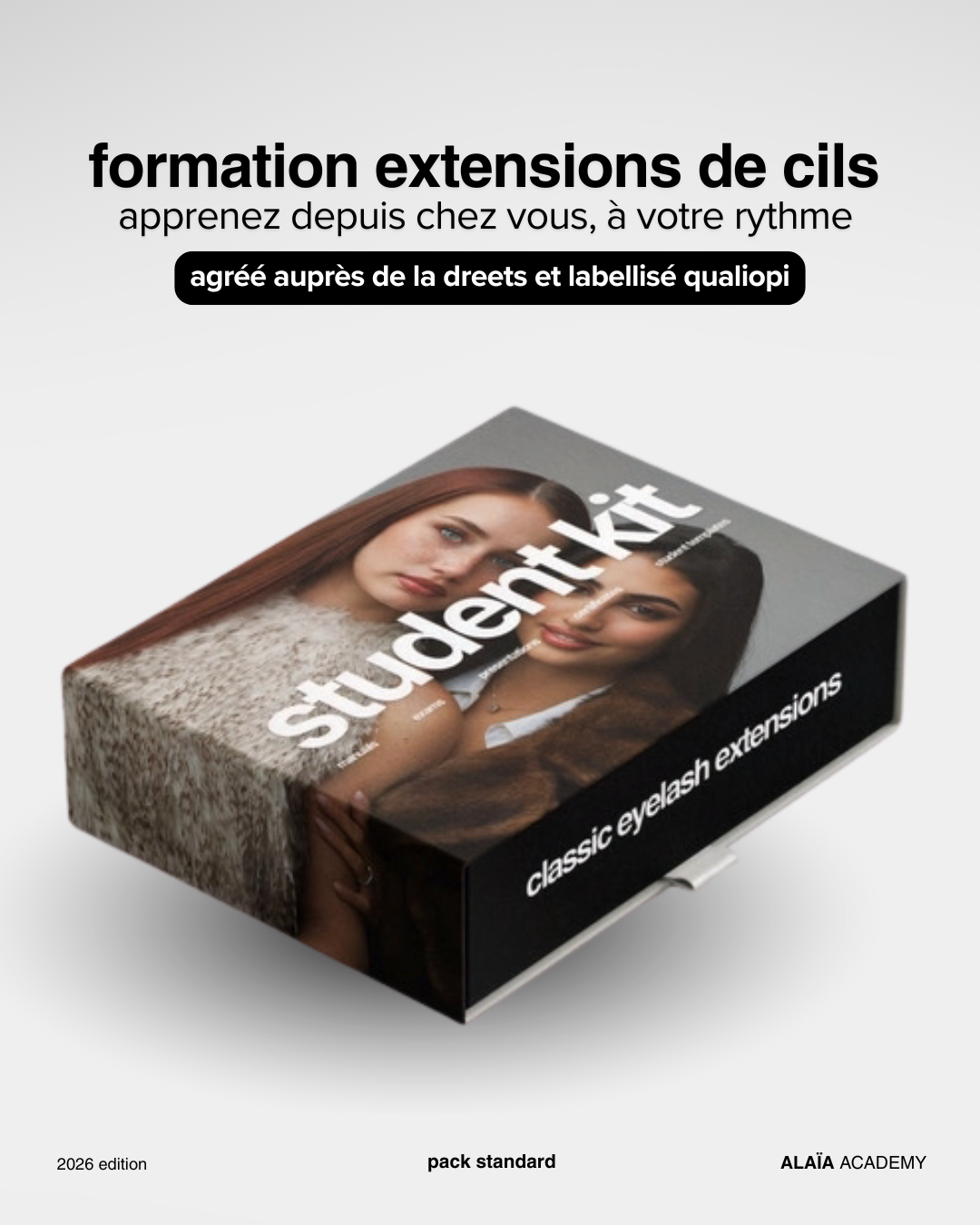 Formation en ligne  pack : Cil à cil – Volume russe