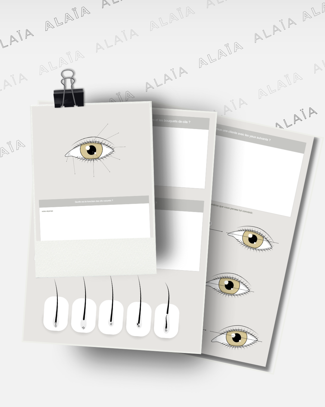 Cahier d’exercices : Lash Tech (Format imprimé)
