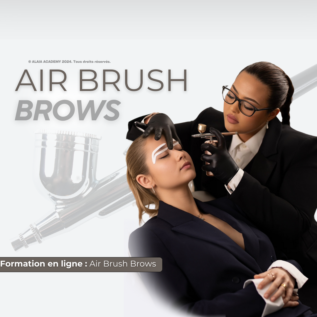 Formation en ligne - Air brush brows